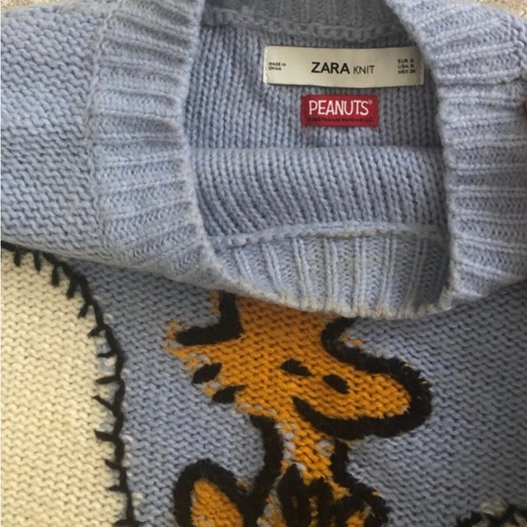 Adorable oversized Zara Peanuts sweater… - Picture 5 of 6